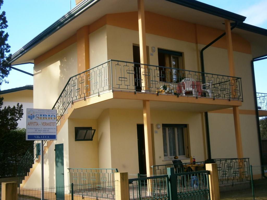 Luca Villa Bibione Buitenkant foto